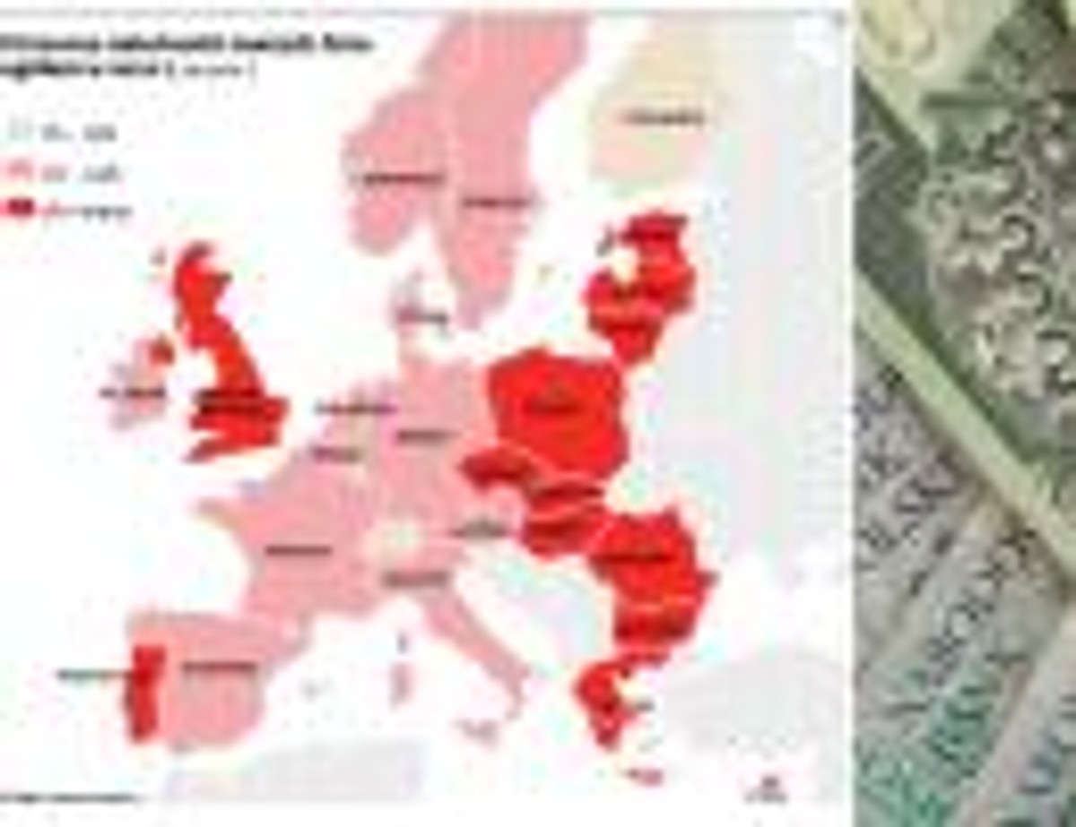 Utracone należności naszych firm ogółem w 2012 r.