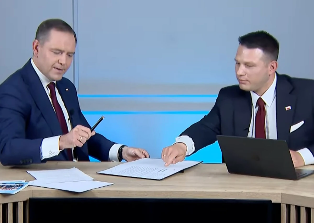 Karol Nawrocki podpisał się pod "ósemką Mentzena". Skrytykował pomysł Gargamela