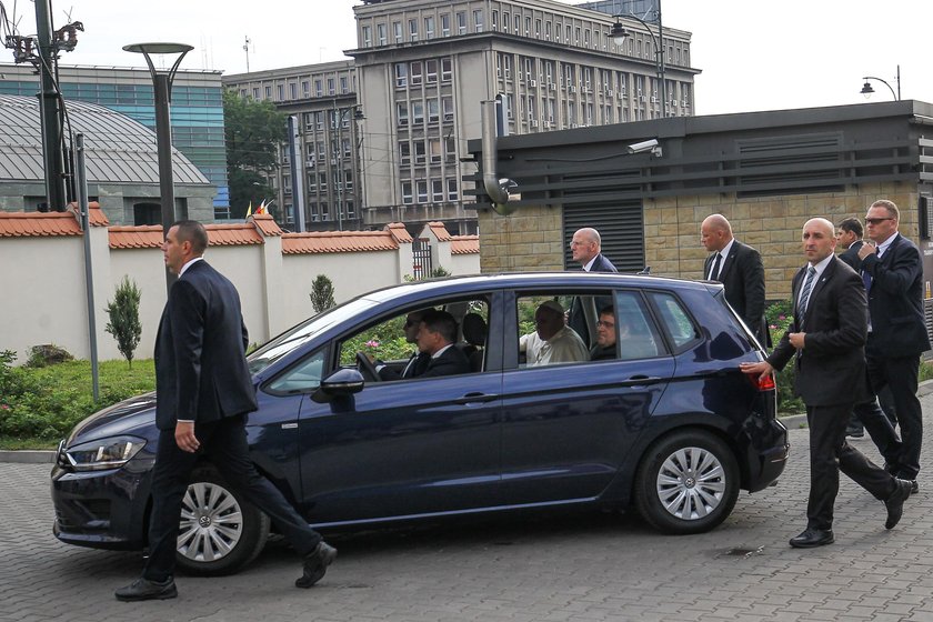 ŚDM 2016 w Krakowie. Papież Franciszek odwiedził kardynała Macharskiego