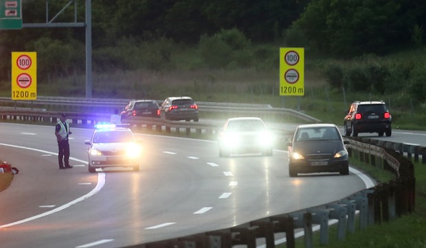 Policija na autoputu