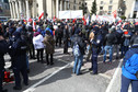 Warszawa: zgromadzenie przeciwników obostrzeń epidemicznych