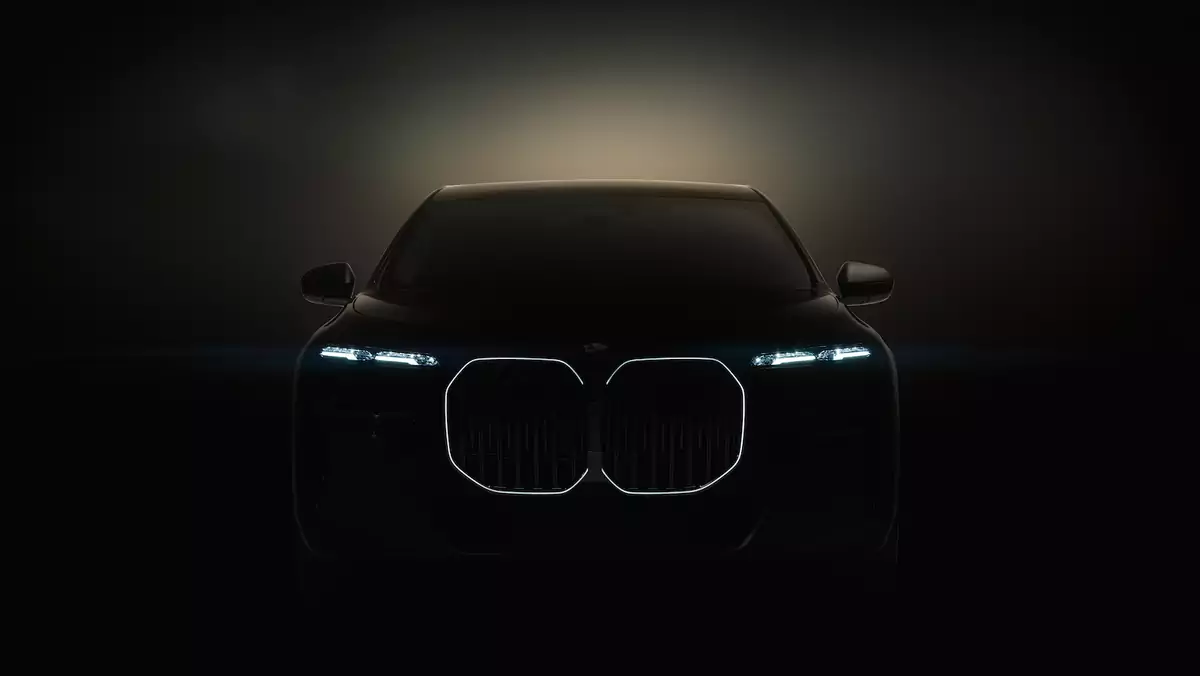 Grill nowego BMW 7