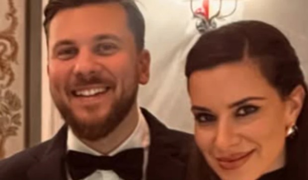 Dragana Kosjerina sa mužem