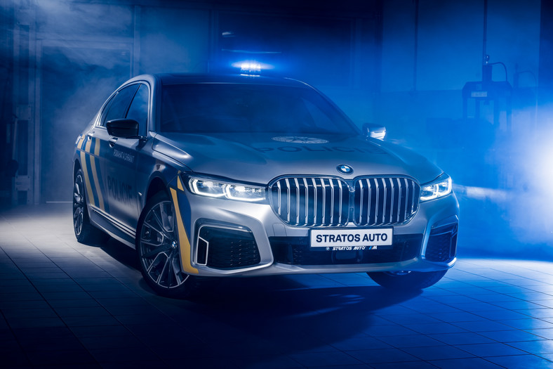 BMW 745Le xDrive w czeskiej policji