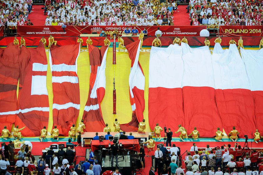 Przeżyjmy to jeszcze raz! Fotorelacja z meczu otwarcia siatkarskiego mundialu 2014!