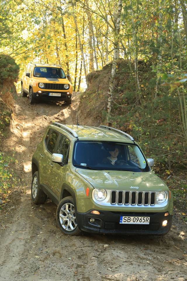 Jeep Renegade 4x4 1.4 kontra Jeep Renegade  2.0 Trailhawk - rodzinna potyczka