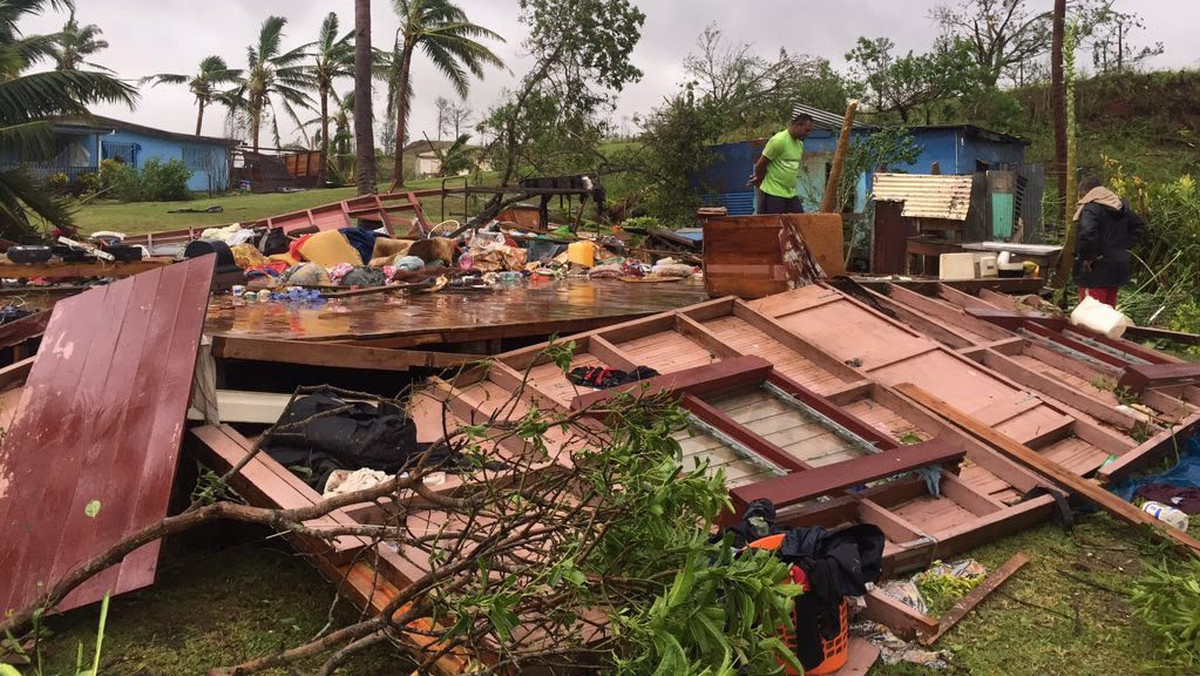 FIJI CYCLONE WINSTON (Cyclone Winston hits Fiji)