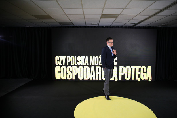 Hołownia zaprezentował strategię Polski 2050