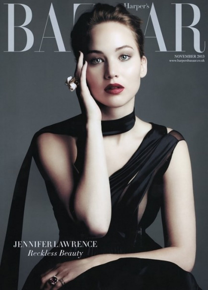 Jennifer Lawrence dla Harper's Bazaar