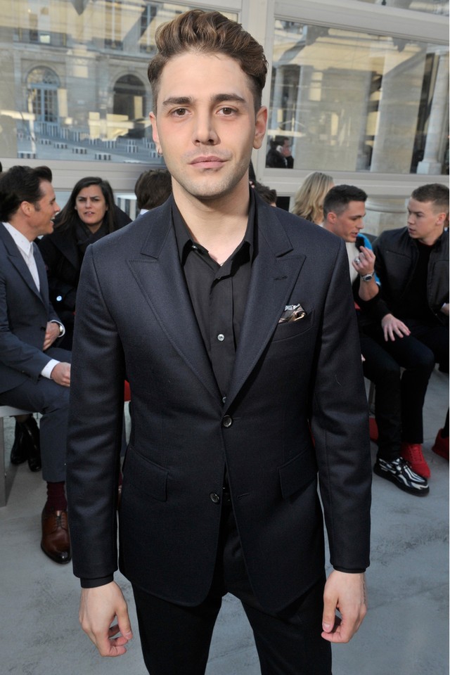 Xavier Dolan na Paris Fashion Week 2017