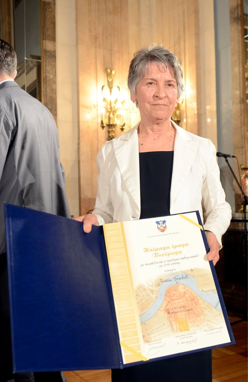 Zlata Bojović, dobitnica nagrade za književnost i prevodno stvaralaštvo