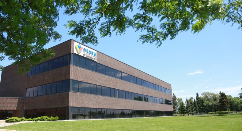 The Vista Outdoor headquarters in Anoka, Minnesota.Vista Outdoor