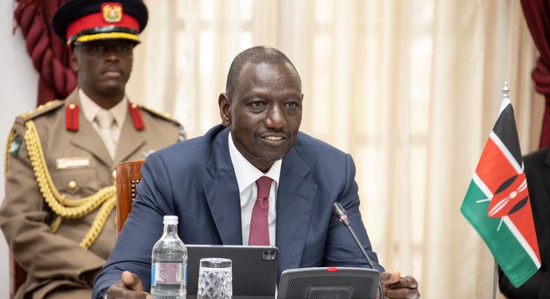 President William Ruto during a meeting at State House, Nairobi on May 3, 2023