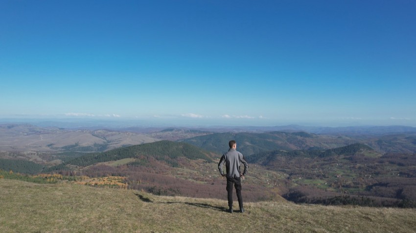 Marko Poledica na paraglajdingu
