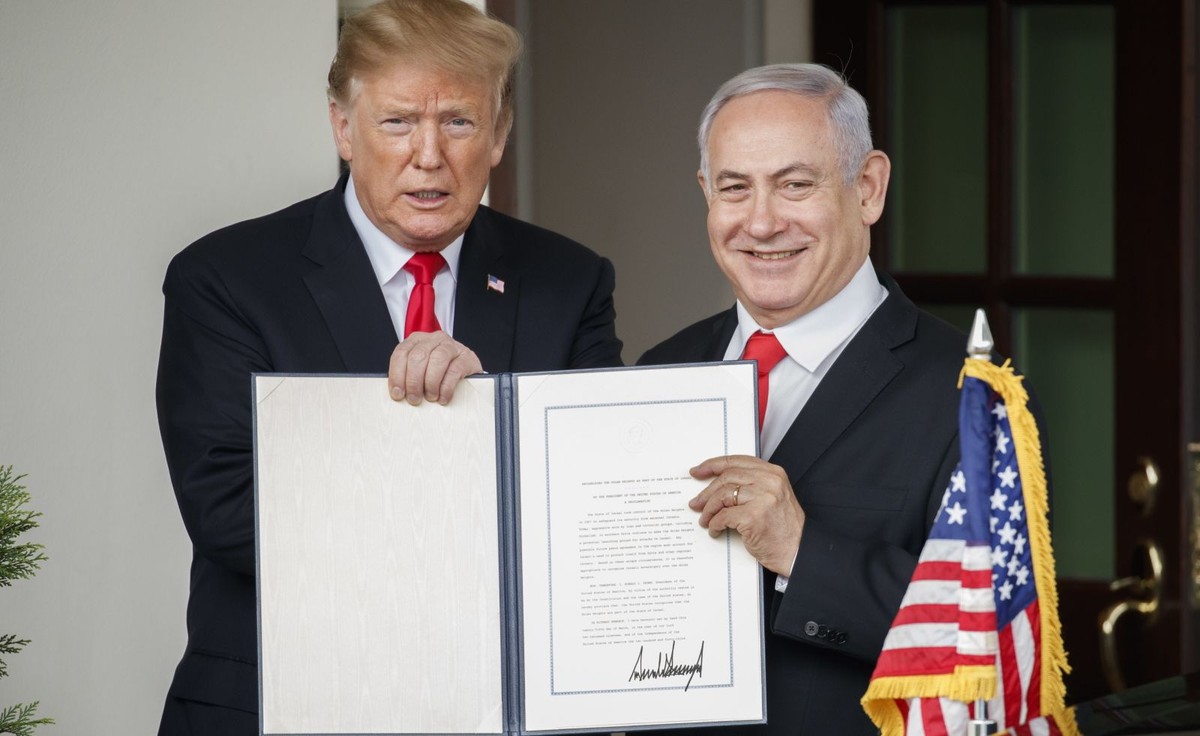 Donald Trump i Benjamin Netanjahu