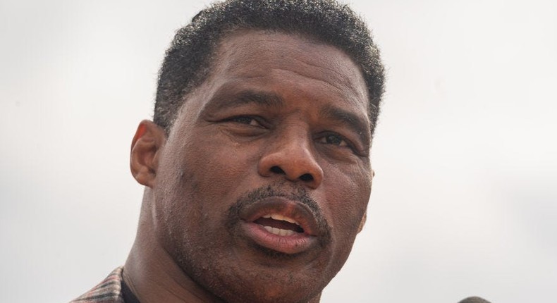 Georgia Republican Senate nominee Herschel Walker.Megan Varner/Getty Images