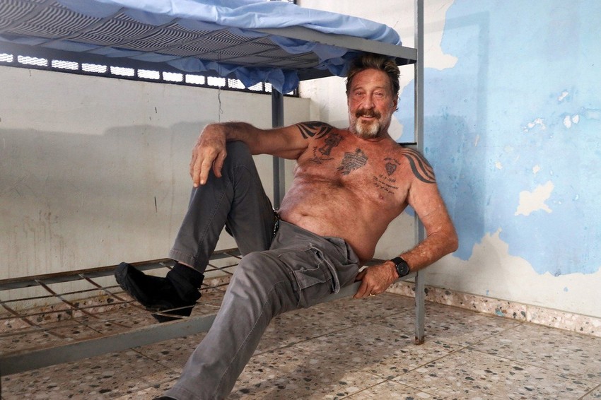 Džon Mekafi objavio sliku iz zatvora u Dominikanskoj Republici