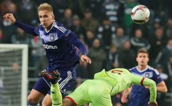 Liga Europy: Dwa gole Teodorczyka, porażka Manchesteru United