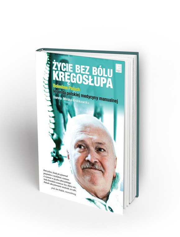 Okładka książki „Życie bez bólu kręgosłupa” Doroty Mirskiej-Królikowskiej