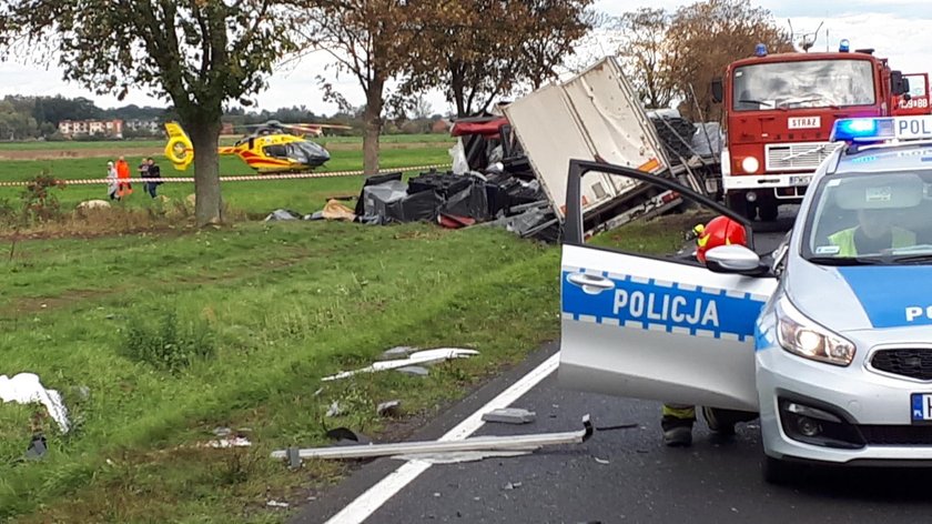 Tragiczny wypadek w pobliżu Szlichtyngowa