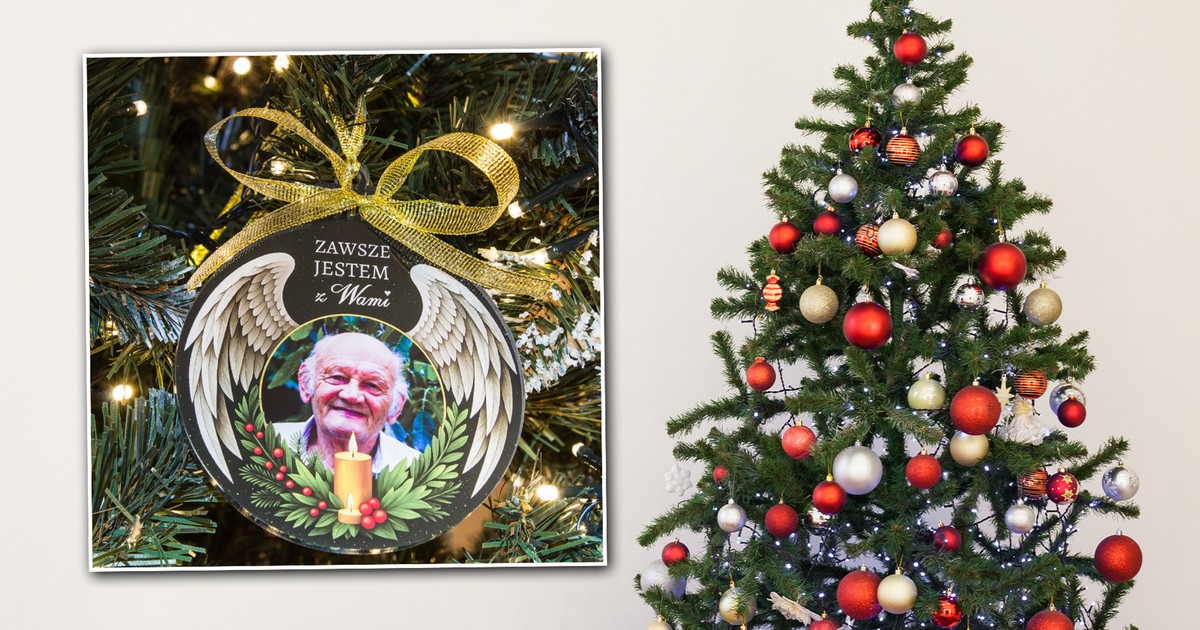 Sprzedają bombki ze zdjęciem zmarłego. "Jesteśmy zalani zamówieniami". Ksiądz komentuje
