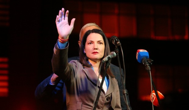 Jelena Trivić, protest opozicije PDP