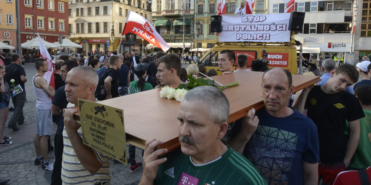 Marsz przeciwko brutalności policji 