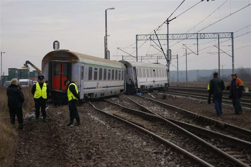 InterCity wypadł z szyn