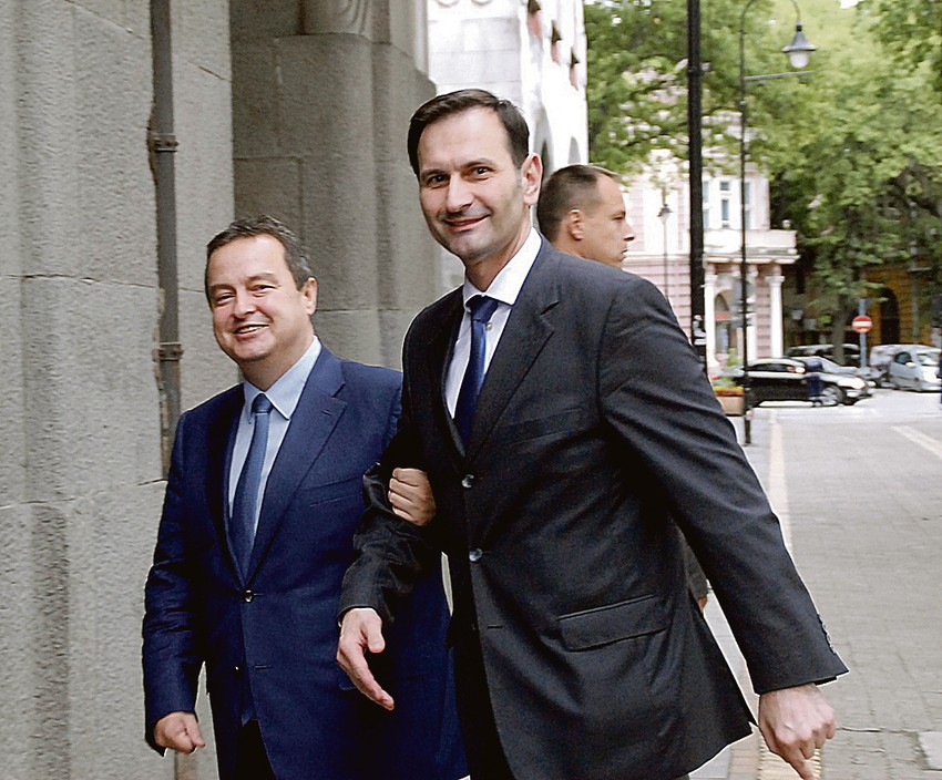Ivica Dačić i Miro Kovač