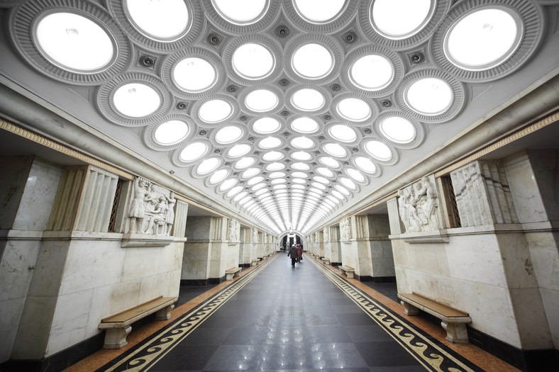 Moskiewskie metro: stacja Elektrozavodskaya Fot. Shutterstock