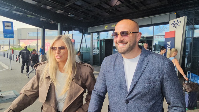 Dado Polumenta sa ženom