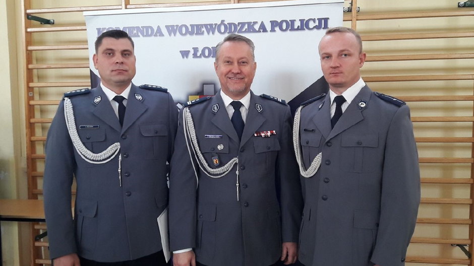 Dzielnicowi z Posterunku Policji w Piątku