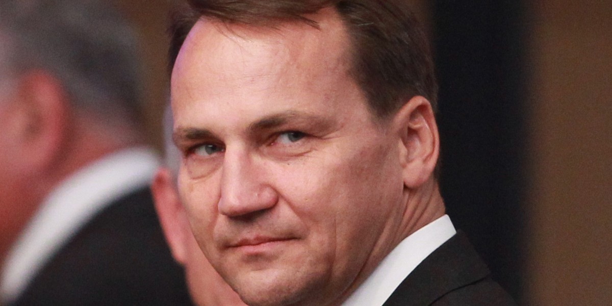 Minister Radosław Sikorski