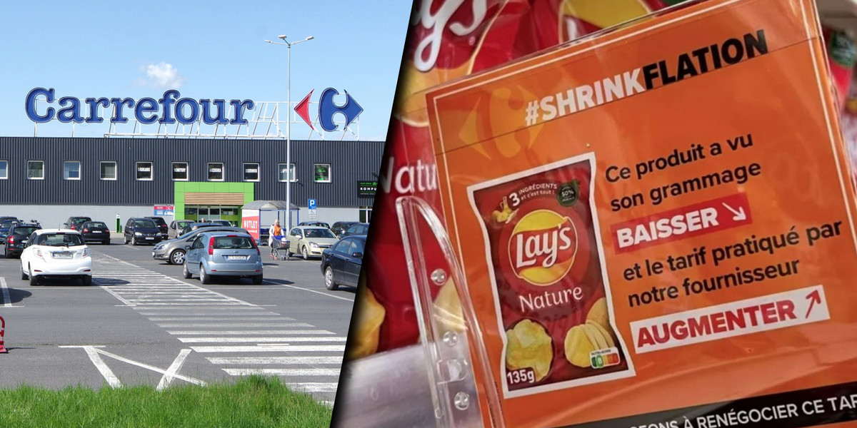 We Francji Carrefour walczy z praktykami dużych producentów żywności.