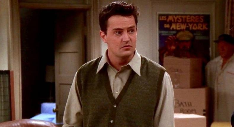 Matthew Perry is famous for his role of Chandler Bing in hit sitcom, Friends [El Confidencial]