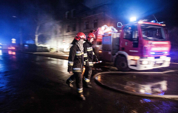 Pożar w Rudzie Śląskiej