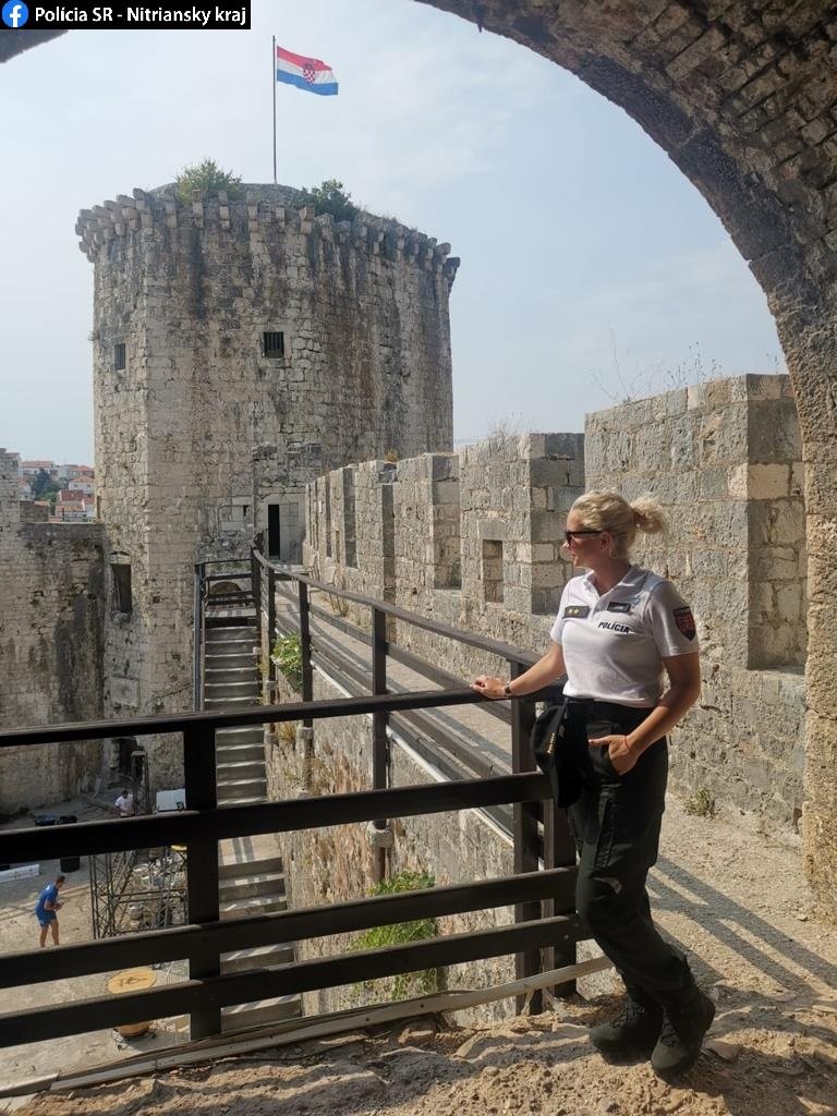 Slovenská polícia hliadkuje aj v Chorvátsku. 