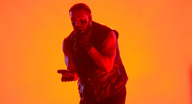 Drake performs during day two of Lollapalooza Chile 2023.Getty/Marcelo Hernandez