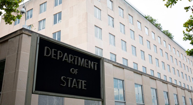 FILE: The US Department of State in Washington, DC.
