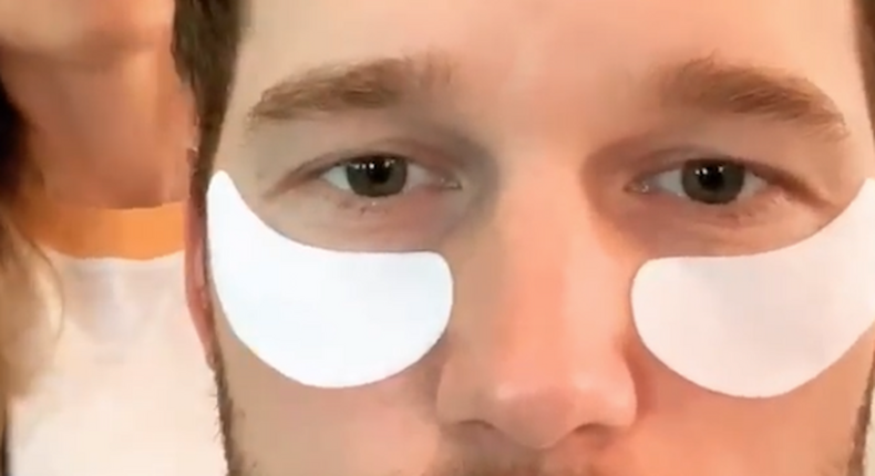 What Are The Under-Eye Patches Chris Pratt Wears?