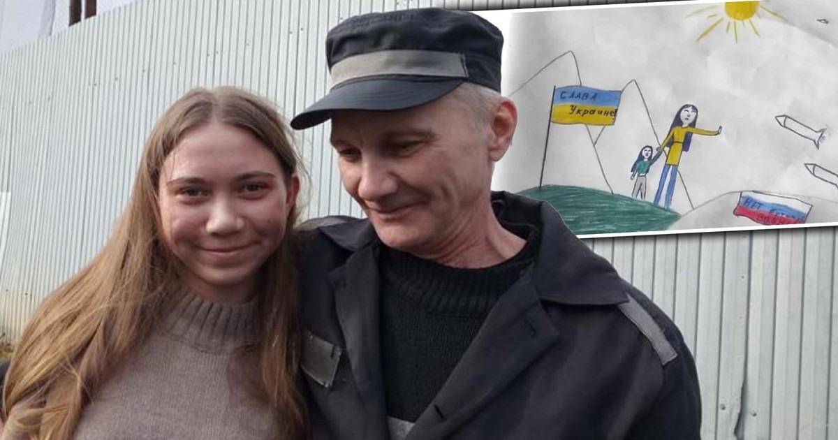 Antywojenny rysunek wywrócił do góry nogami życie rosyjskiej nastolatki i jej rodziny. "To był pogrom"