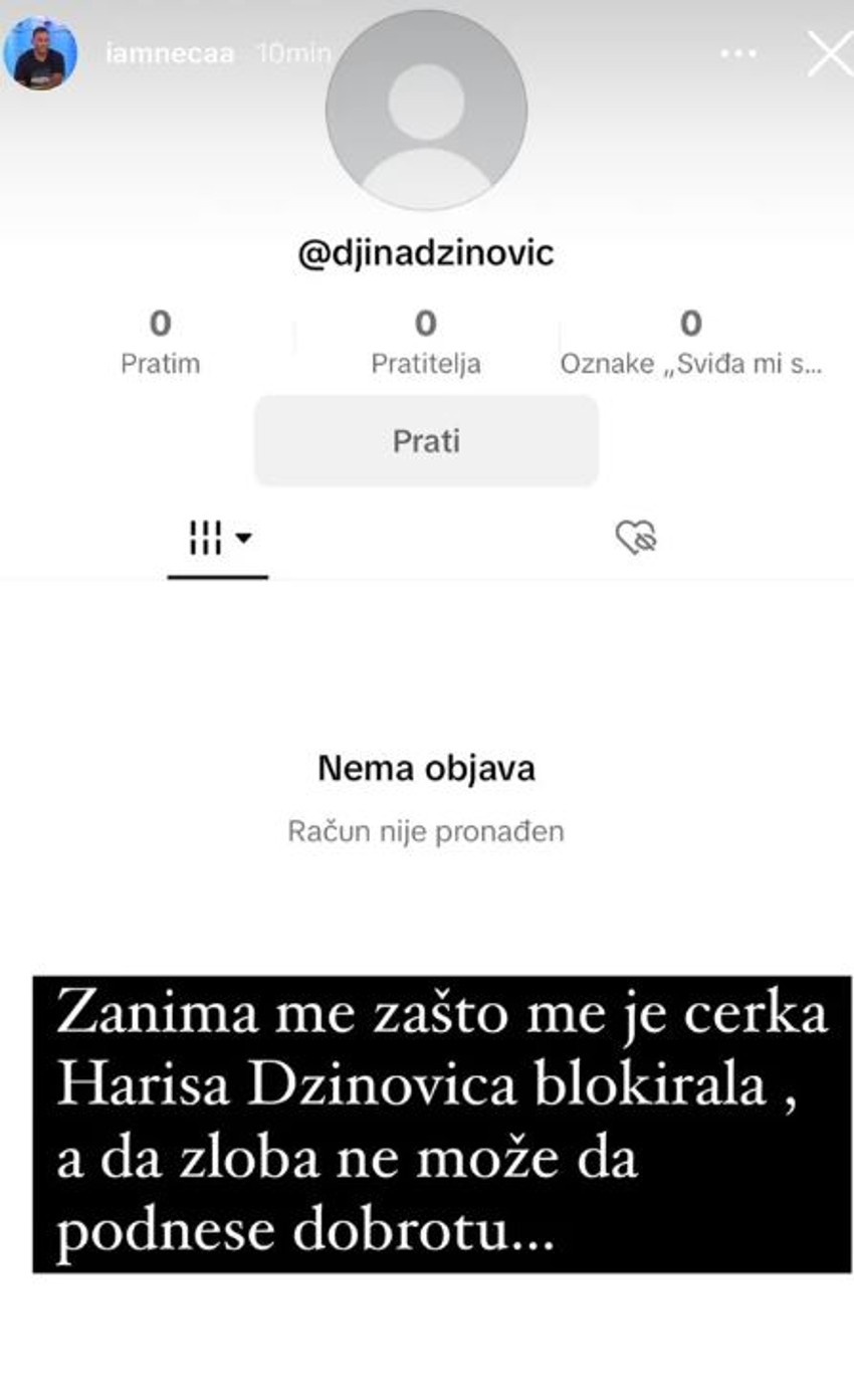 Objava Nece Tik Tokera