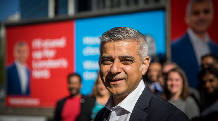 Sadiq Khan London első muszlim polgármestere / Fotó: EUROPRESS-GETTYIMAGES