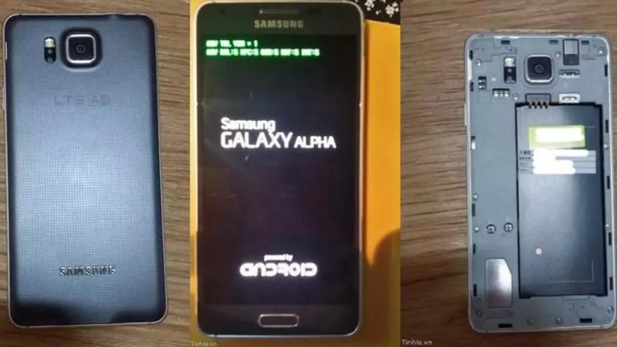 Poznajemy kolejne szczegóły dotyczące Samsunga Galaxy Alpha