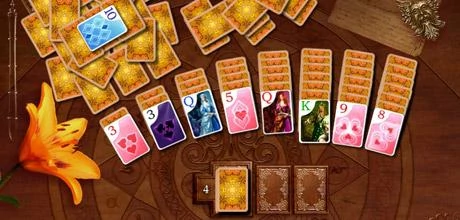 Screen z gry "Heartwild Solitaire"