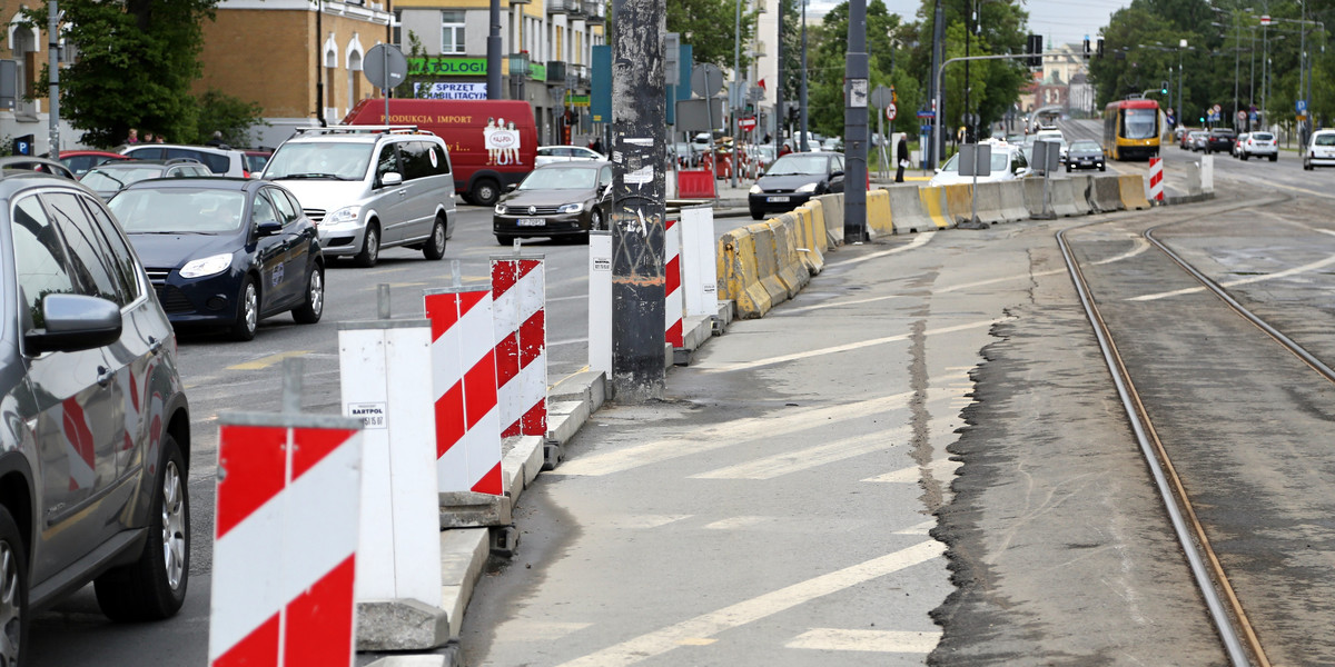 Tramwajarze rozkopią al. Solidarności