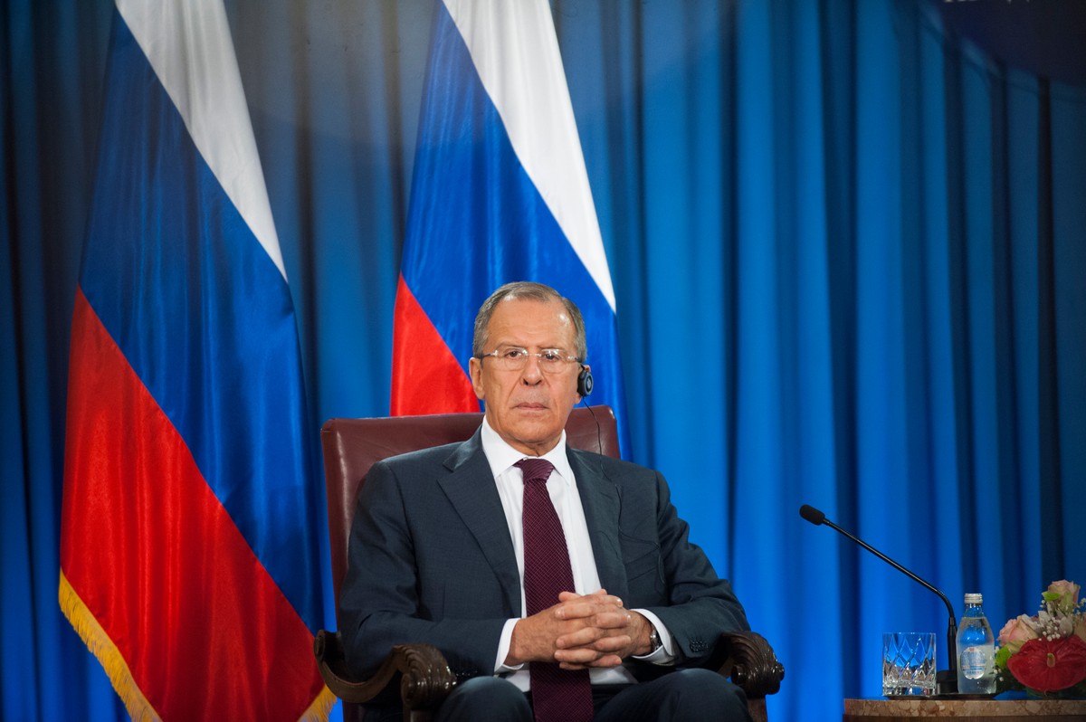 Minister Spraw Zagranicznych Rosji S. Ławrow