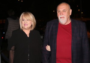 Slavica Đukić Dejanović sa suprugom