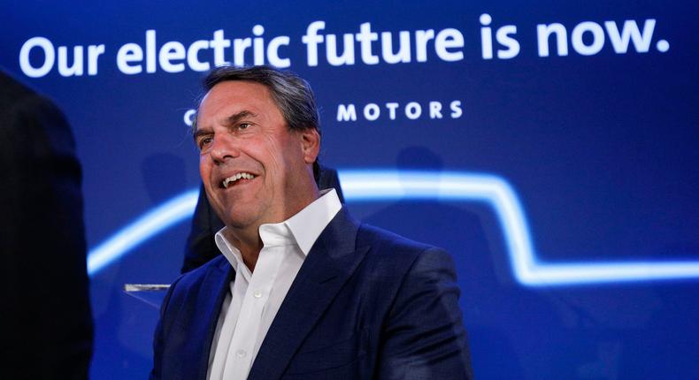 In an interview, Mark Reuss, the president of General Motors, pushed back on misconceptions about electric vehicles.Bill Pugliano/Getty Images