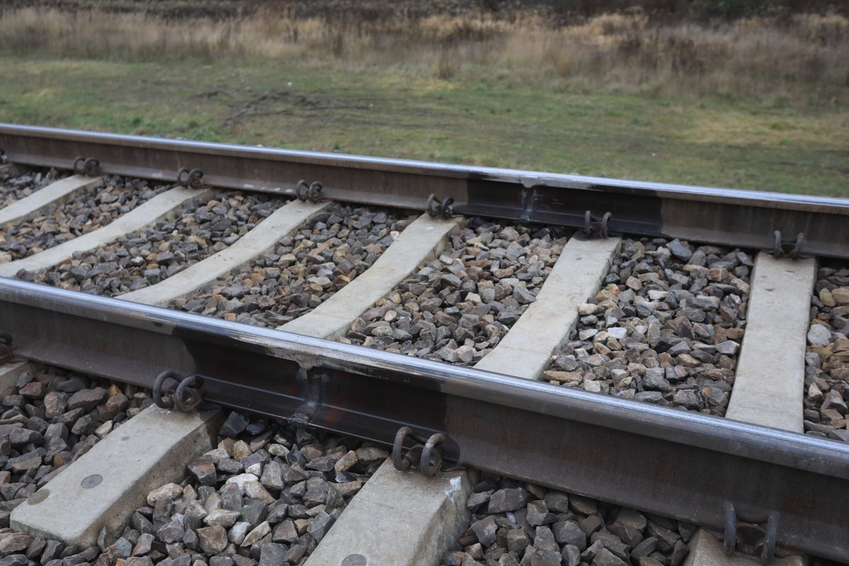 Mika, miejsce gdzie doszło do sabotażu na torach kolejowych